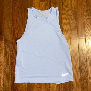 Nike, Small, Baby Blue Sleeveless Tank Top